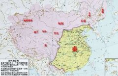 秦時代の地図