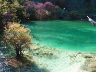 九寨溝きゅうさいこう(火花海)
